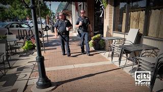 Police Presence in Downtown Edmond