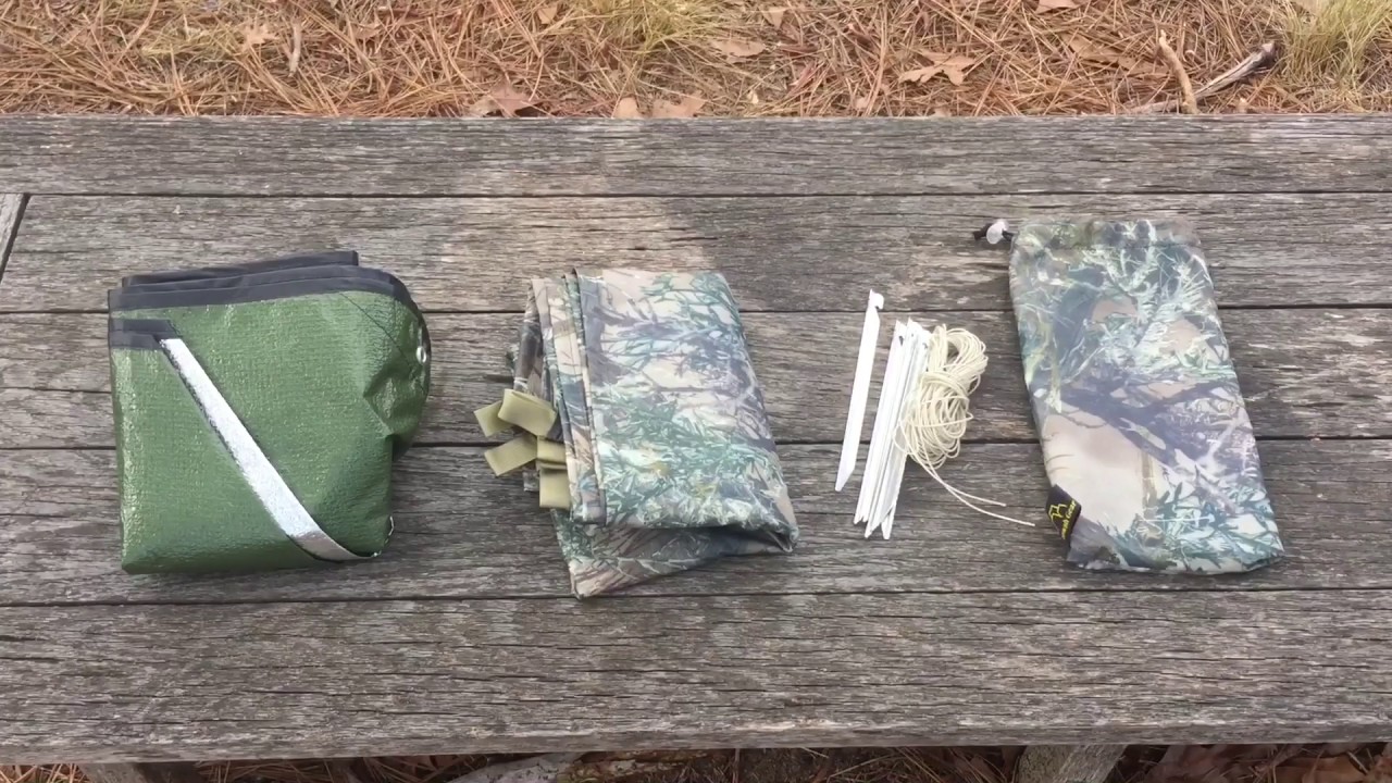 Tarp System Space Blanket and Etowah Survival Tarp YouTube