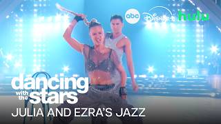 Details Julia Stiles and Ezra Sosa’s Super Bowl Night Jazz  | Dancing with the Stars Guide