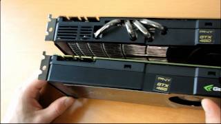 PNY nVidia GTX 465 Fermi 1GB Video Card Unboxing & First Look Linus Tech Tips