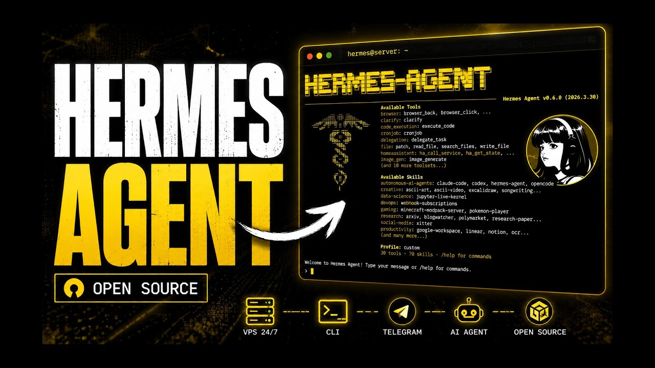 El Mejor Agente Open Source Actual: Hermes Agent