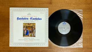 ドイツ本国テレフンケン盤　LPバッハ　カンター1966年製　指揮ユルゲン ドイツ本国テレフンケン盤 LPバッハ カンター1966年製 指揮ユルゲン