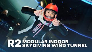 R2 Modular Design Indoor Skydiving Tunnel | Aerodium