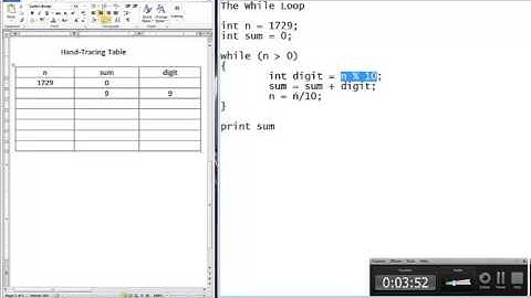 The While Loop Part 7