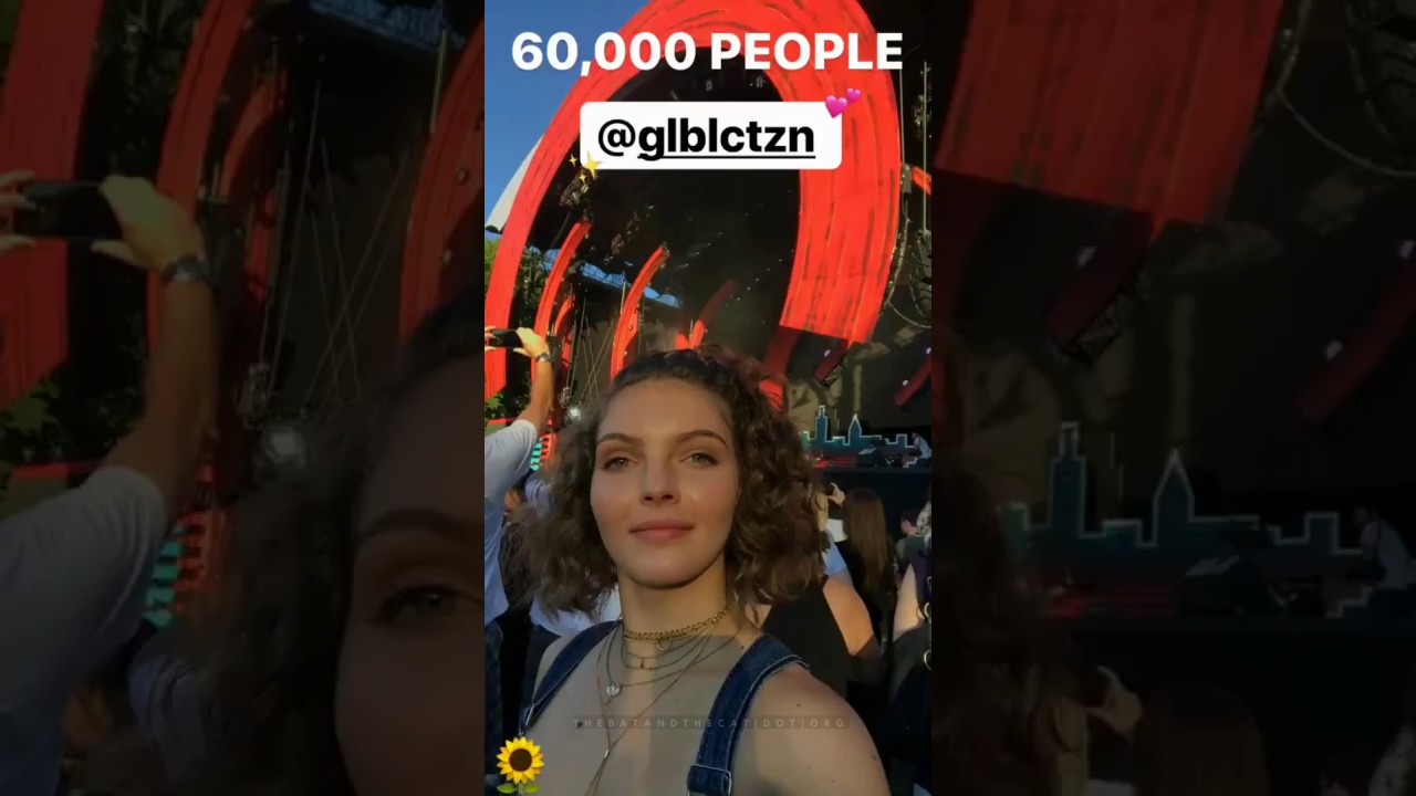 Camren Bicondova at the 2017 Global Citizen Festival - September 23, 2017