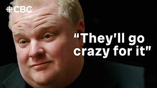 Rob Ford on decriminalizing crack | CBC Archives