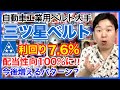 【分析】現在配当利回り日本3位！大増配の三ツ星ベルト。