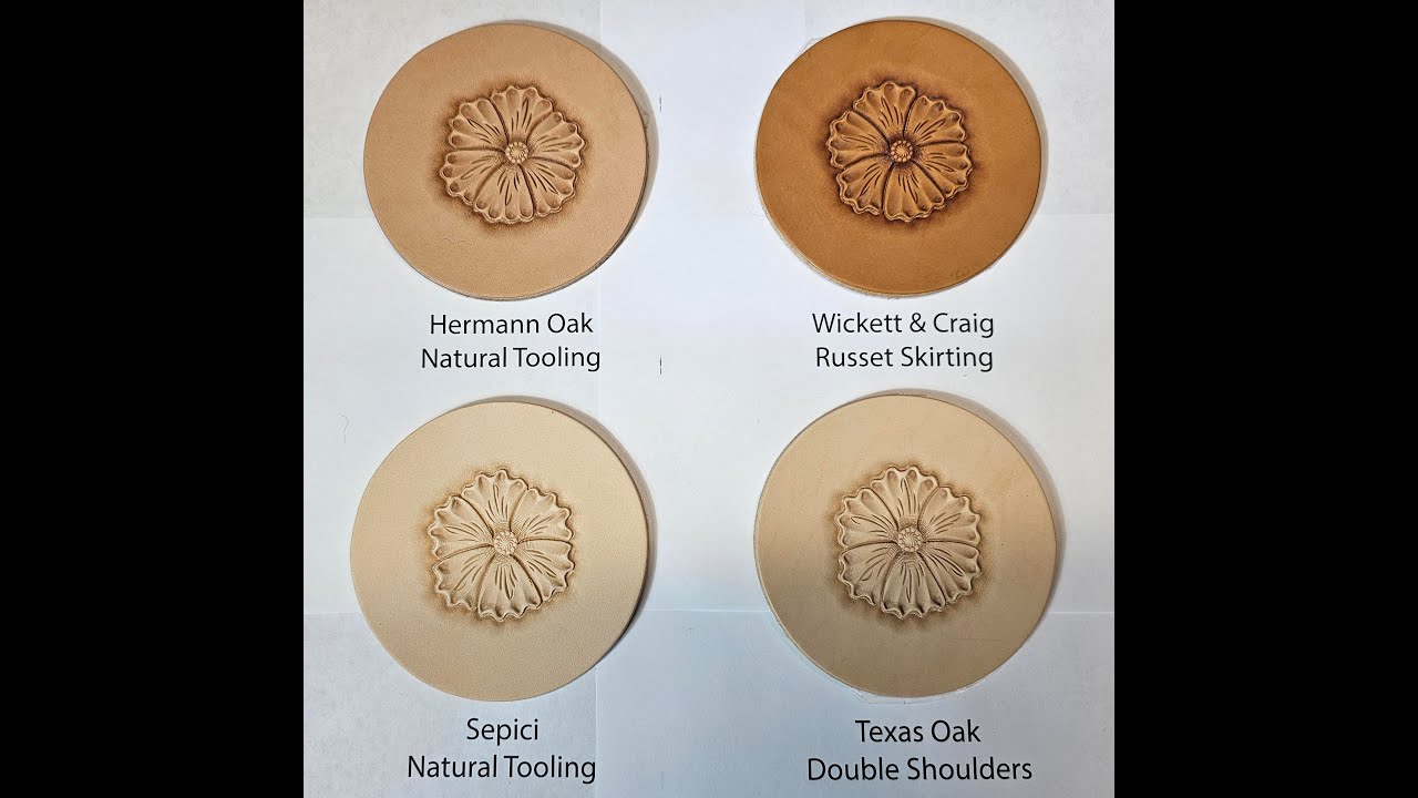 Comparing Our 4 Different Tooling Leathers YouTube comparing-our-4-different-tooling-leathers-youtube