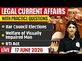 Legal Current Affairs Today | 17 June 2026 | Top Legal News | Judiciary/APO/APP |Judiciary By PW