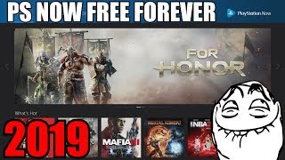 How To Get Ps Now Games For Free With Unlimited Ps Now Subscriptiontrial On Ps4 2019