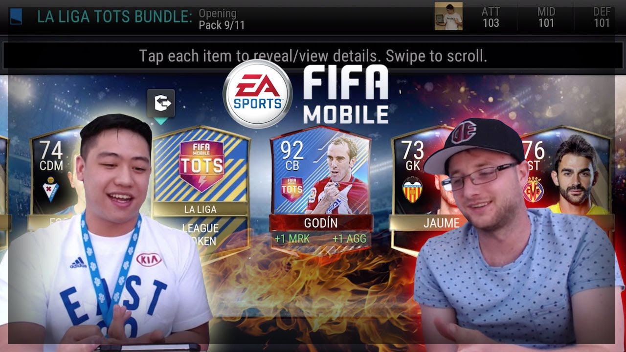 FIFA MOBILE LA LIGA TOTS BUNDLE OPENIG!! FIRE PULLS WITH STOPDE!!