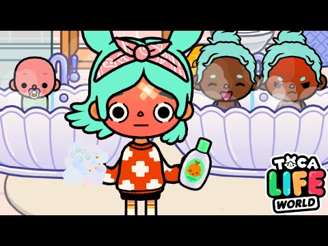 Видео: ЖИЗНЬ РИТЫ С 3 ДЕТЬМИ! 👶👶👶 Toca Boca Life World