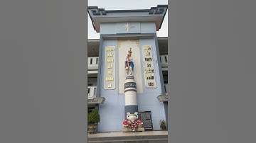 Tượng Đài Đức Mẹ Trong Khuân Viên Nhà Thờ GX Văn Hải Long Thành #shorts