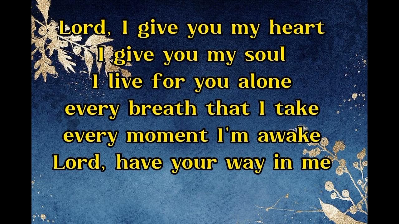 I Gave You My Heart Lyrics Lilbenz I give you my heart (lyrics) - YouTube