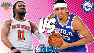 New York Knicks vs Philadelphia 76ers 3/10/24 NBA Free Picks & Predictions | NBA Tips