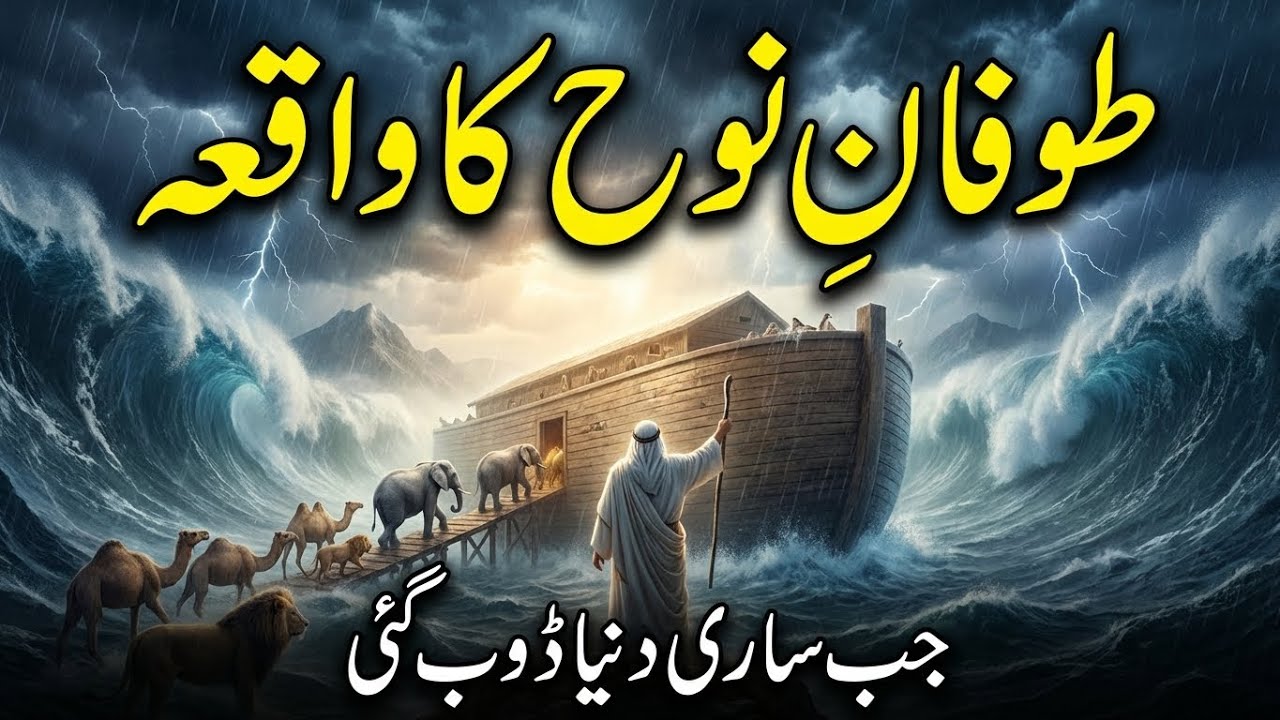 Hazrat Noah Story |  Toofan e Nooh ka waqia | Prophet noah Full story