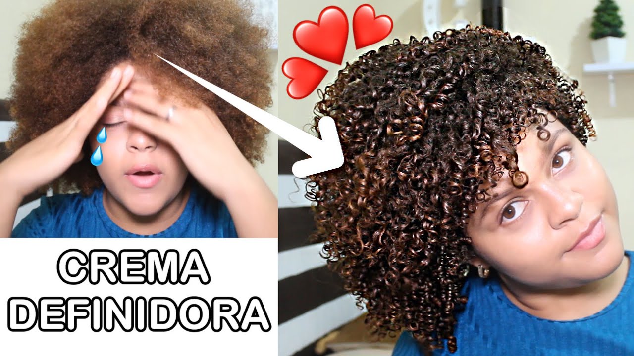 CREMA DEFINIDORA PARA RIZAR EL CABELLO - YouTube