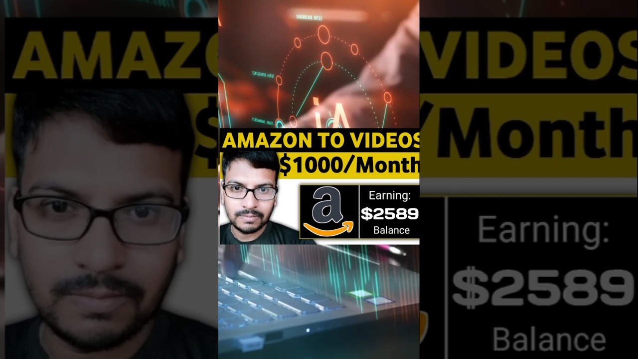 Create Amazon Product URL to Video With AI FREE Tool | Make Money Online 2025 