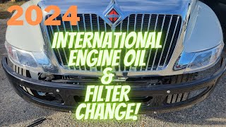 How To Change Oil On A 2024 International 4300