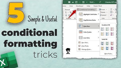 5 *Must have* Excel Conditional Formatting Tricks