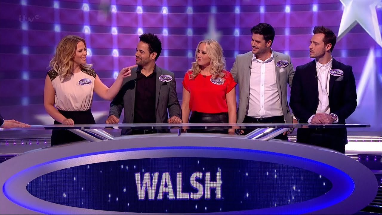 Kimberley Walsh - [HD] Family Fortunes - ITV 5 Jan 14