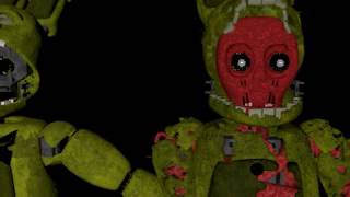 (C4D FNAF) Springtrap And Springbonnie Test