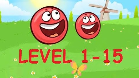 RED BALL 4 Level 1-15 Green Hills