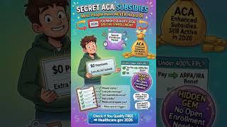 Secret ACA Subsidies Most People Have Never Heard Of — You Might Qualify