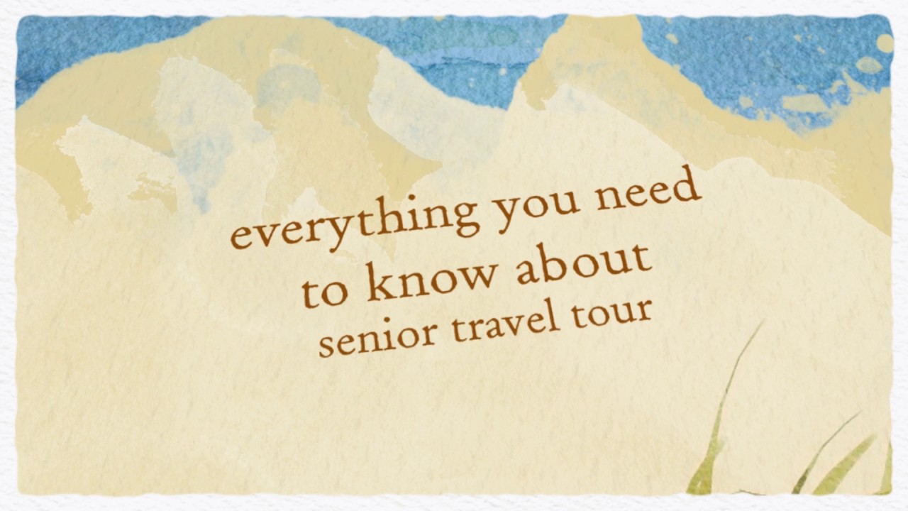 Travel Senior Travel Tour by Outdoor Vital - YouTube