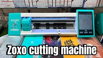 Zoxo cutting machine | Screen Film Cutter (Built-in screen version) Operation Steps Tutorial