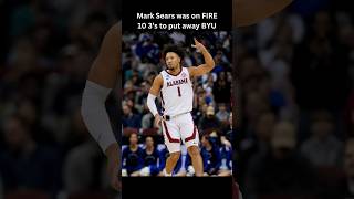 Celebrity 🚨 NCAA Tournament Mark Sears and Alabama Break Records #marchmadness2025 #shorts #alabama #3pointer Profile