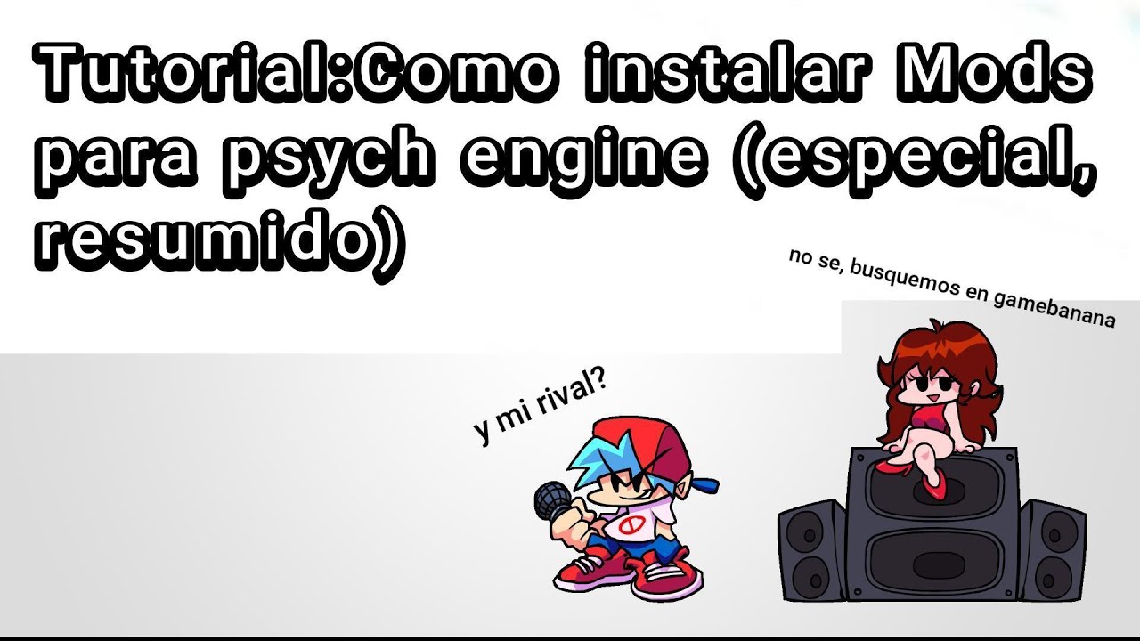 Tutorial: como instalar mods para psych engine - YouTube