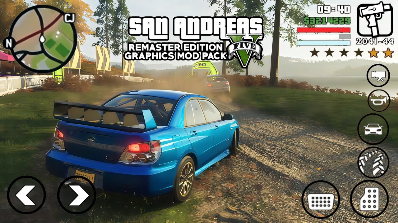 How To Install San Andreas 5 Remaster Edition Graphics Mod Pack In Gta ...