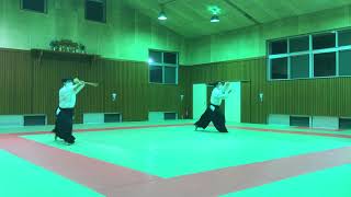 2021年 競技大会稽古 高校生（20211114）　A high school student practicing for Taigi competition 2021（20211114）