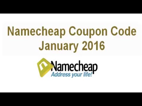 Namecheap Promo Codes – Coupons 2016