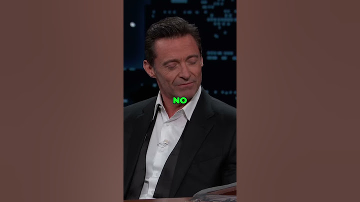 Ryan Reynolds being a total savage! - Hugh Jackman & Ryan Reynolds Guest hosts Jimmy Kimmel Live