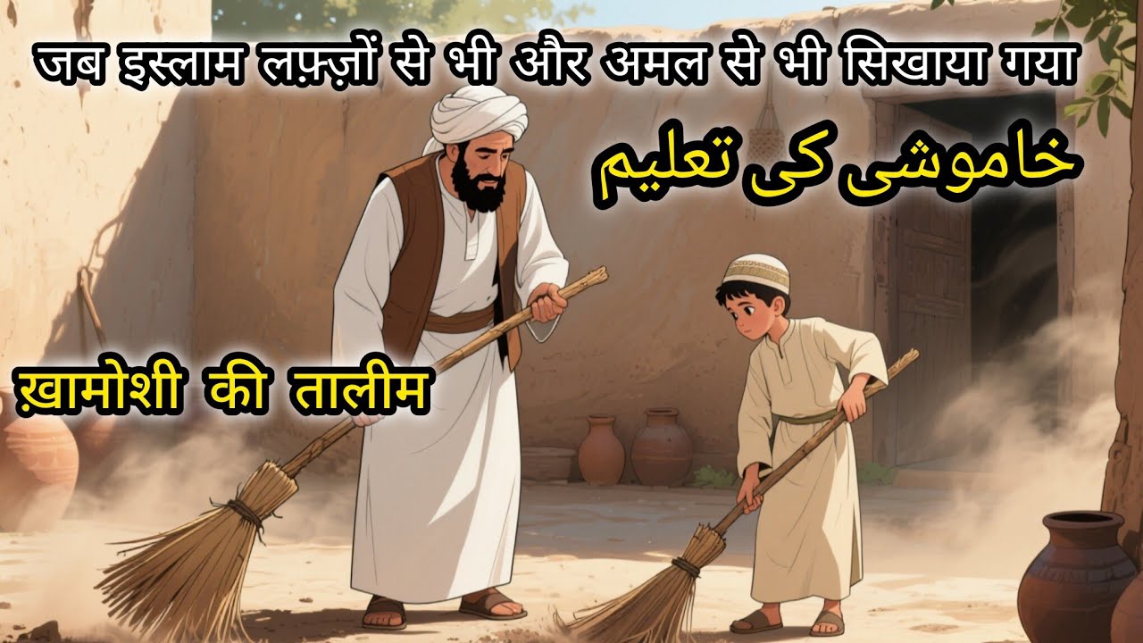 "खामोशी की तालीम" 