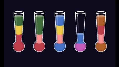 SORT PUZZLE level 16-21 #games #newgames2025