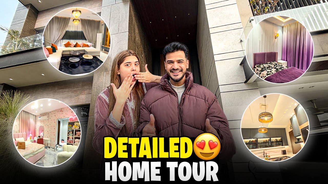 Our Dream Luxury Home Tour Is Here😍 || Full & Detailed Tour