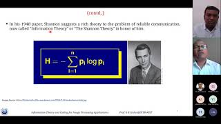 Information Theory and Coding for Image Processing Applications