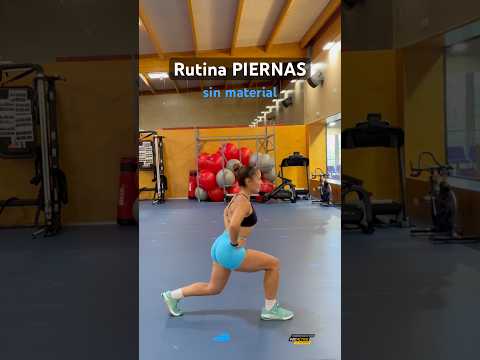 10 ejercicios para piernas sin material — completos, sencillos y para todos los niveles🔥