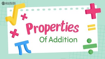 Properties of Addition | Class 1 | Illustrative Series | Goyal Brothers Prakashan