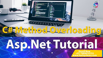 Method Overloading in C# example - C# Online Training Classes - C# OOPs Concepts Code | Harisystems