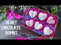 Heart Shaped Hot Chocolate Bombs