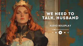 We Need To Talk, Husband - [French Accent] [F4M]