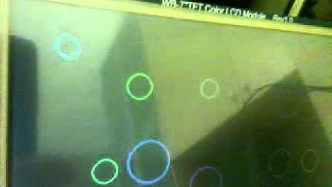 STM32F407 ve 7" TFT LCD SSD1963 Driver Baloncuk uygulamasi