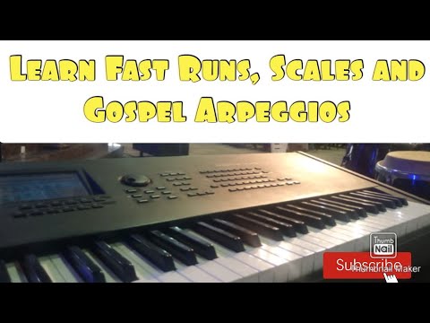 Learn how to play Fast Runs Scales and arpeggios | Piano Tutorial - YouTube