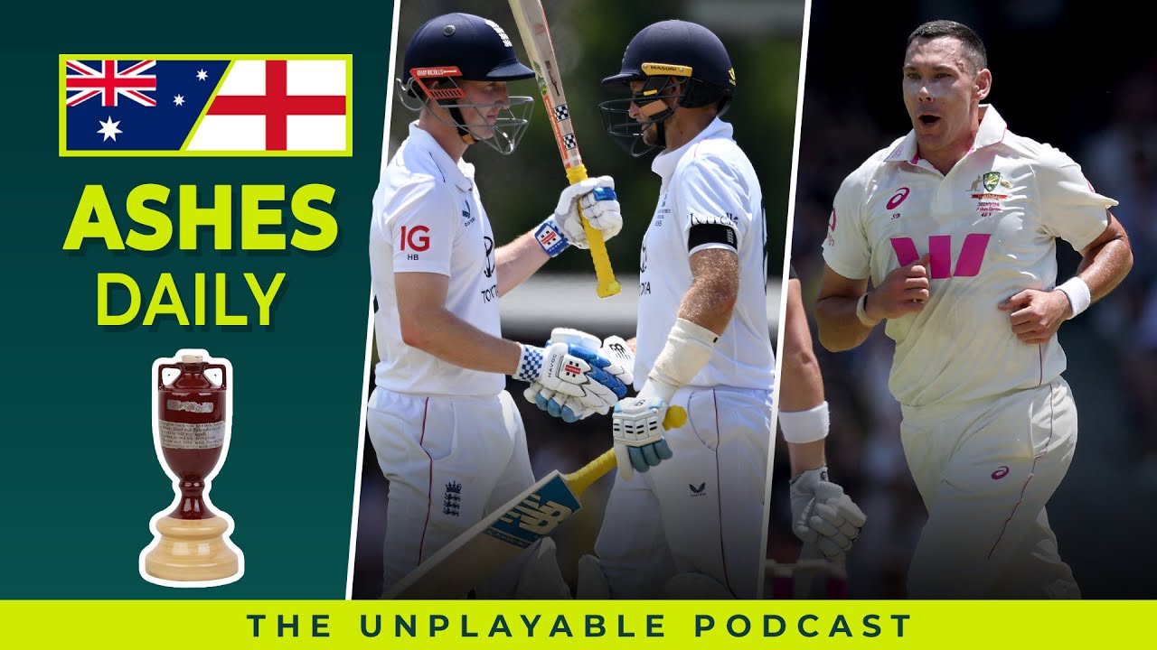 Sydney D1: Rain stalls Root, Brook as English finally fight | Unplayable Podcast