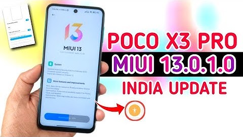 MIUI 13 🇮🇳 - POCO X3 PRO INDIA NEW UPDATE STABLE MIUI 13.0.1.0 FIRST LOOK | POCO X3 PRO ANDROID 12