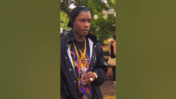 A$AP’S MOST AWKWARD INTERVIEW EVER 😭 #shorts #rap #asaprocky
